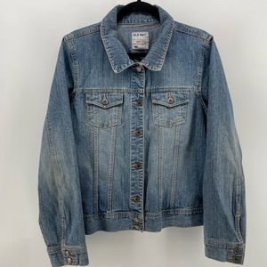 Old Navy Women’s Jean Jacket Blue Denim M